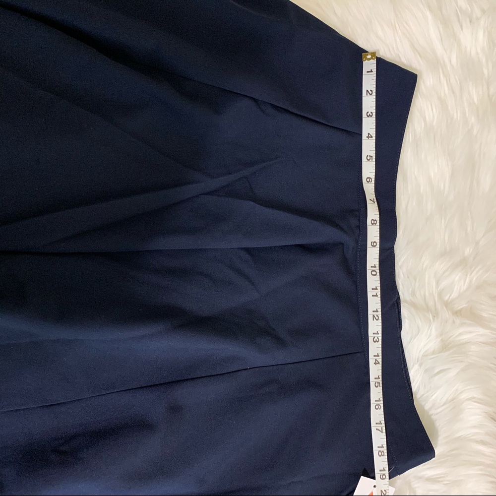 ModCloth Rock Steady Sally Swing Skirt Navy NWT - Picture 6 of 8